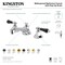 Kingston Brass KS4463PKL Duchess Widespread Bathroom Faucet W/ Brass Pop-Up, Brass KS4463PKL - alternate 5